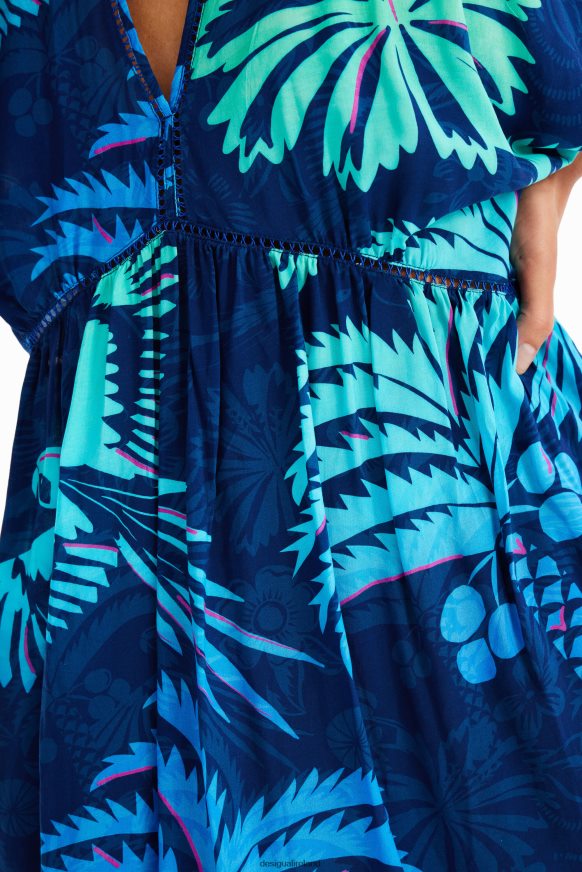 Desigual Women Tropical tunic dress Clothing PFVZ0B968