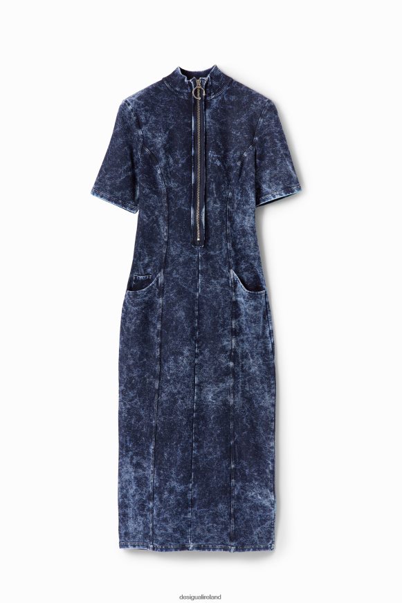 Desigual Women Zip midi dress Clothing PFVZ0B1143