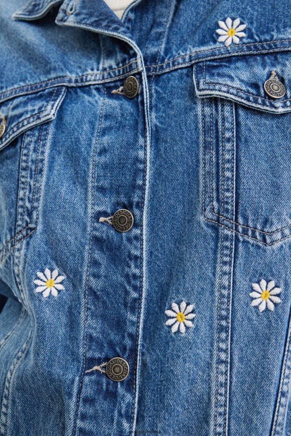 Desigual Women Daisy denim jacket Clothing PFVZ0B742