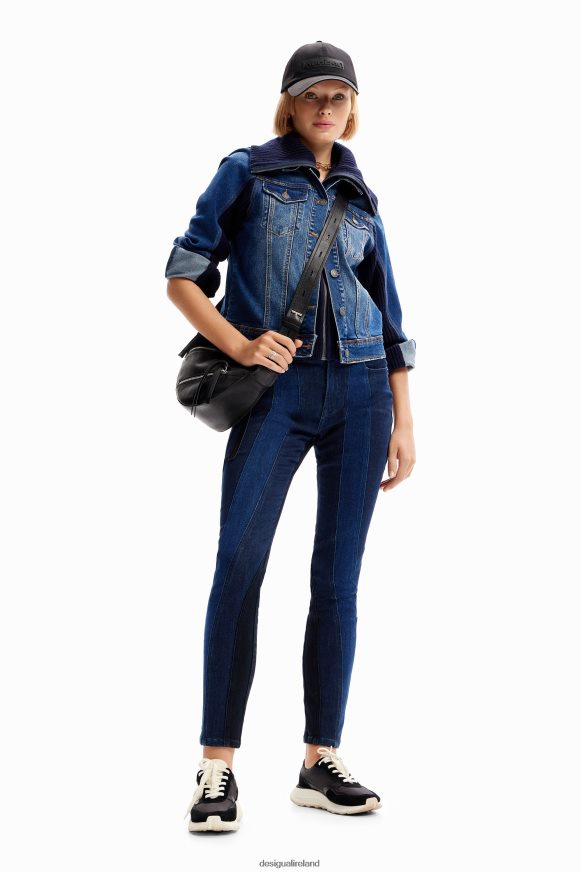 Desigual Women Hybrid denim jacket Clothing PFVZ0B827