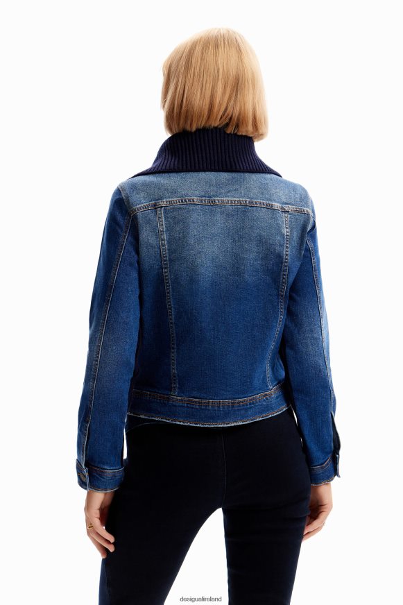 Desigual Women Hybrid denim jacket Clothing PFVZ0B827