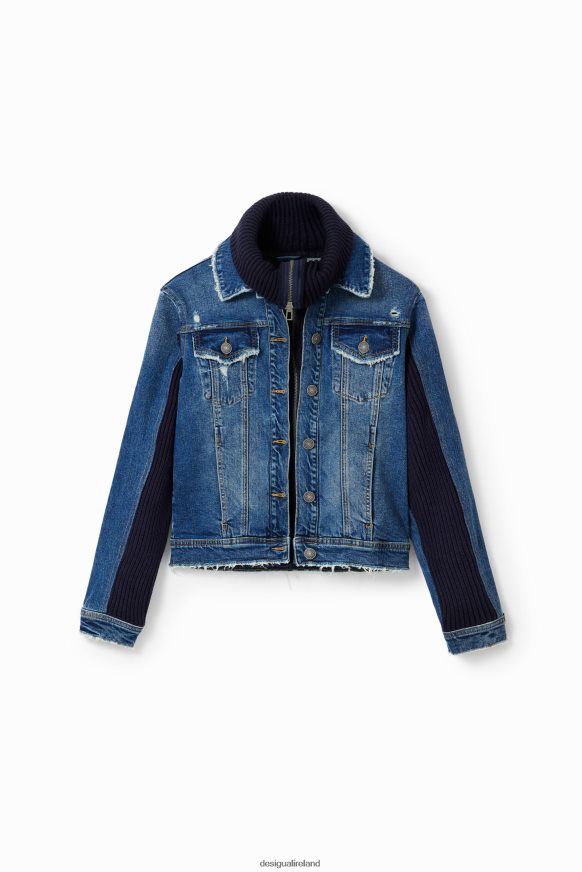 Desigual Women Hybrid denim jacket Clothing PFVZ0B827