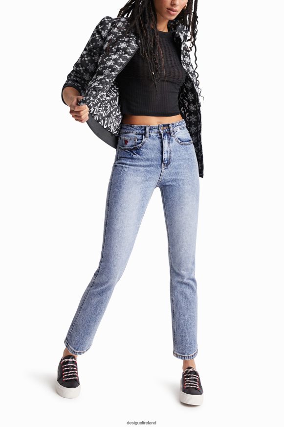 Desigual Women Lace quilted jacket Clothing PFVZ0B1045