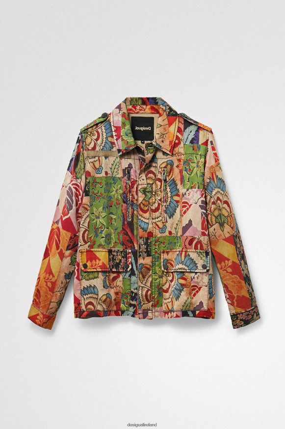 Desigual Women M. Christian Lacroix tropical patchwork jacket Clothing PFVZ0B929