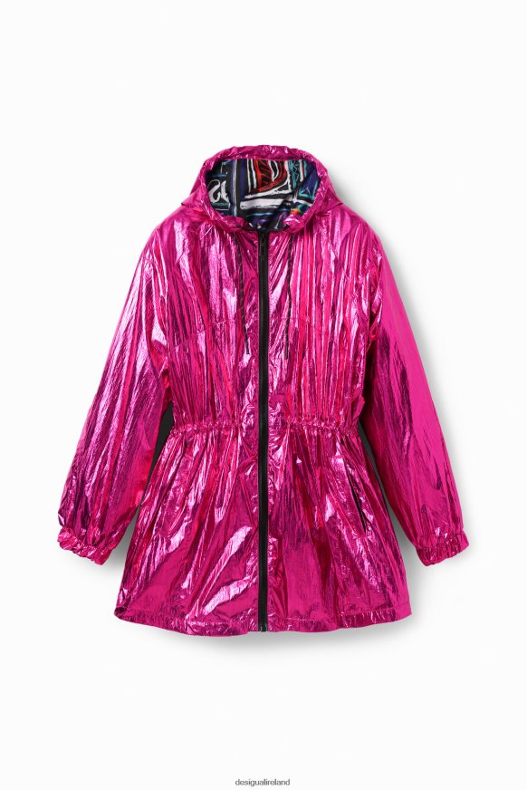 Desigual Women Metallic hooded parka Clothing PFVZ0B436