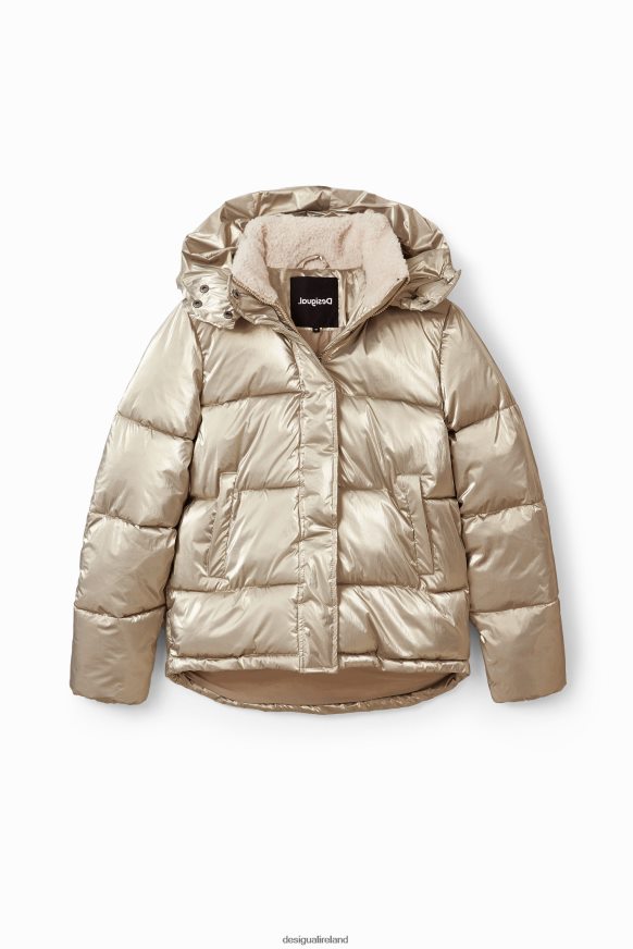Desigual Women Metallic padded jacket Clothing PFVZ0B213