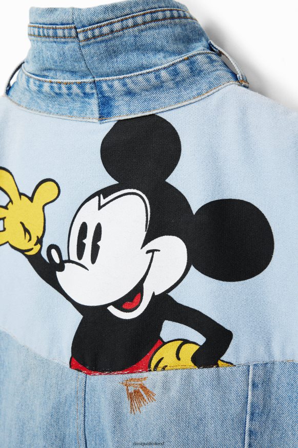 Desigual Women Mickey Mouse Icon denim vest - Black Clothing PFVZ0B976