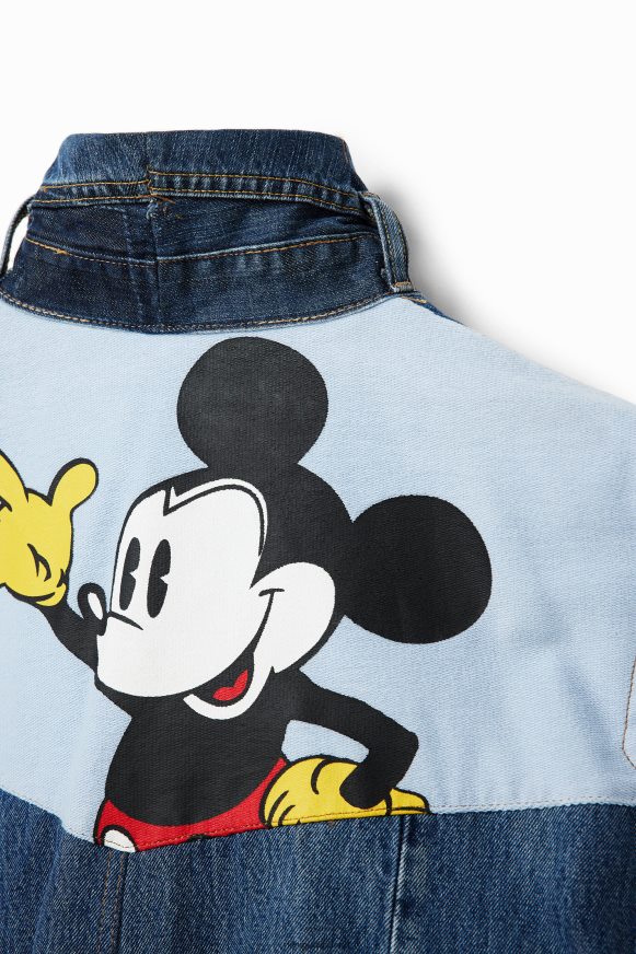 Desigual Women Mickey Mouse Icon denim vest - White Clothing PFVZ0B975