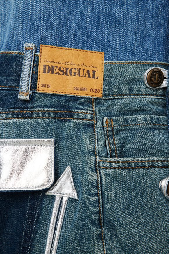 Desigual Women Mickey Mouse Icon denim vest - White Clothing PFVZ0B975