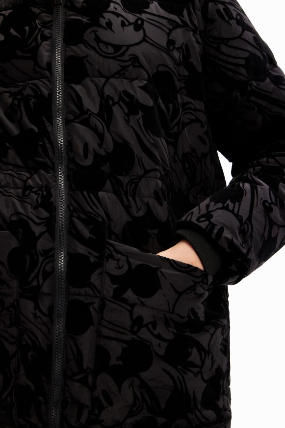 Desigual Women Mickey Mouse quilted coat Clothing PFVZ0B190