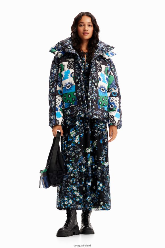 Desigual Women Padded patchwork jacket Clothing PFVZ0B149