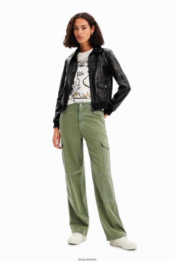 Desigual Women Retro pockets jacket Clothing PFVZ0B510