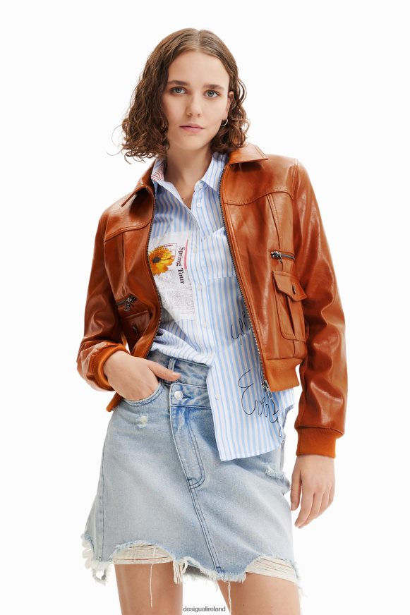 Desigual Women Retro pockets jacket Clothing PFVZ0B762