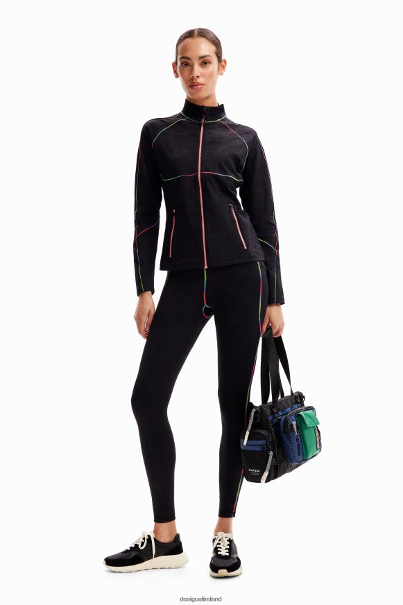 Desigual Women Seams sporty jacket Clothing PFVZ0B277