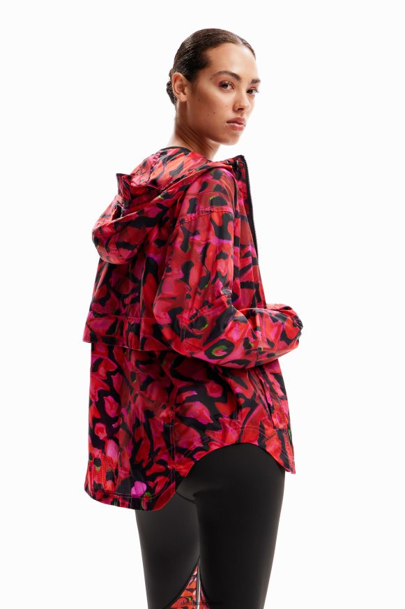 Desigual Women Short butterfly sport jacket Clothing PFVZ0B235
