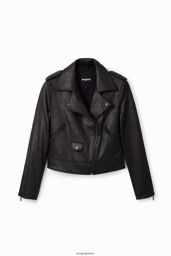 Desigual Women Slim biker jacket Clothing PFVZ0B215