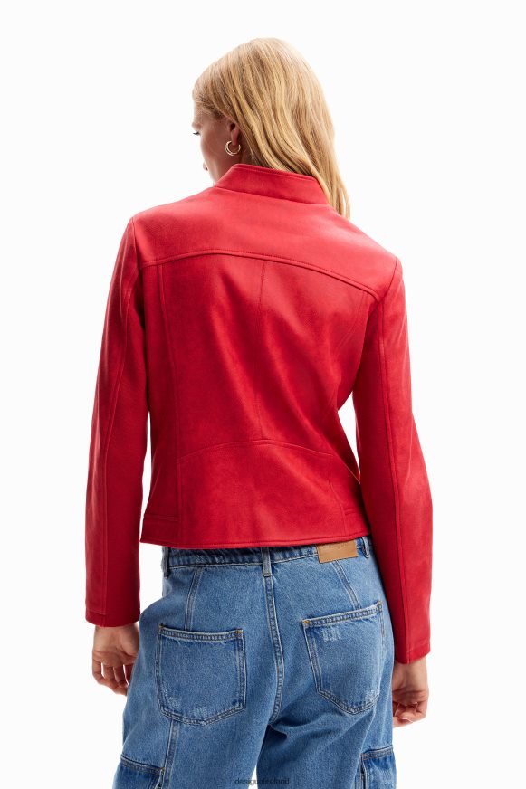 Desigual Women Slim biker jacket Clothing PFVZ0B252