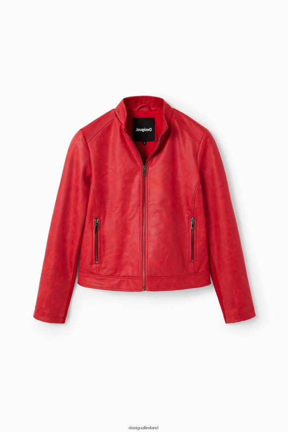 Desigual Women Slim biker jacket Clothing PFVZ0B252