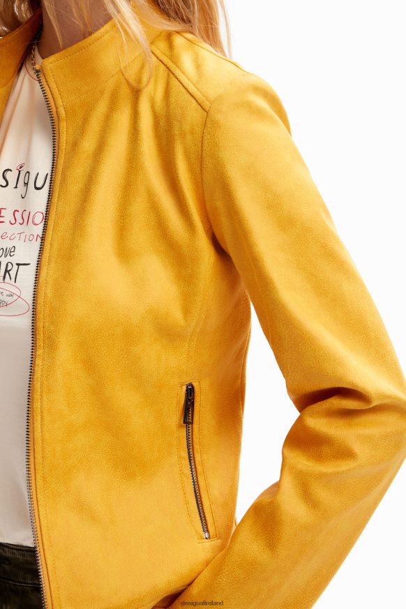 Desigual Women Slim biker jacket Clothing PFVZ0B29