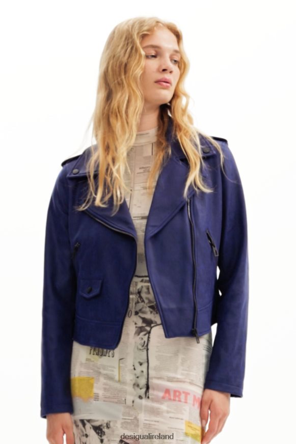 Desigual Women Slim biker jacket Clothing PFVZ0B998