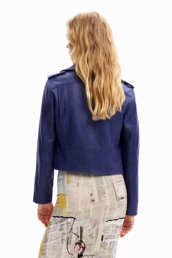 Desigual Women Slim biker jacket Clothing PFVZ0B998