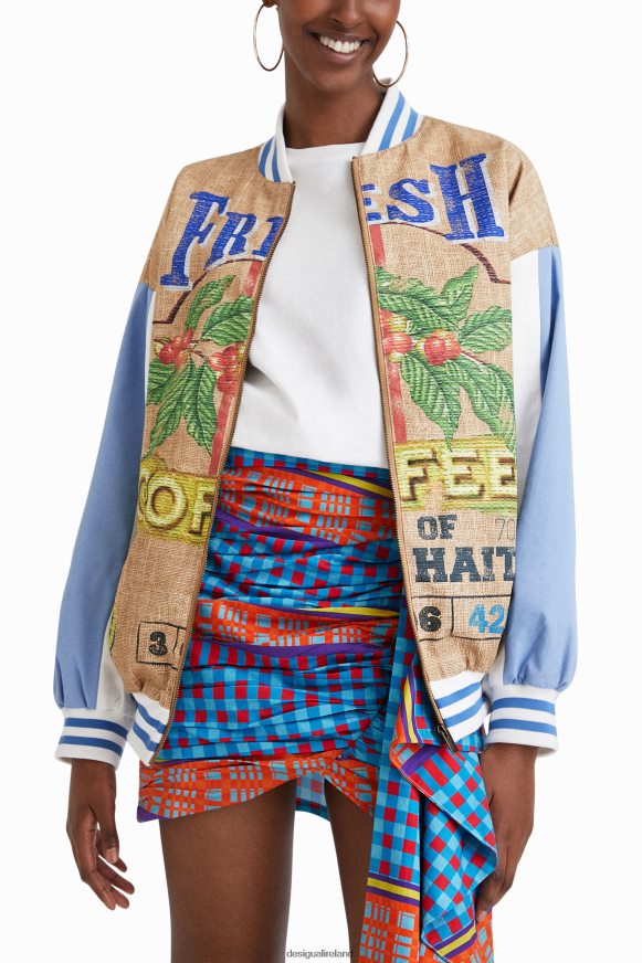 Desigual Women Stella Jean bomber jacket Clothing PFVZ0B377