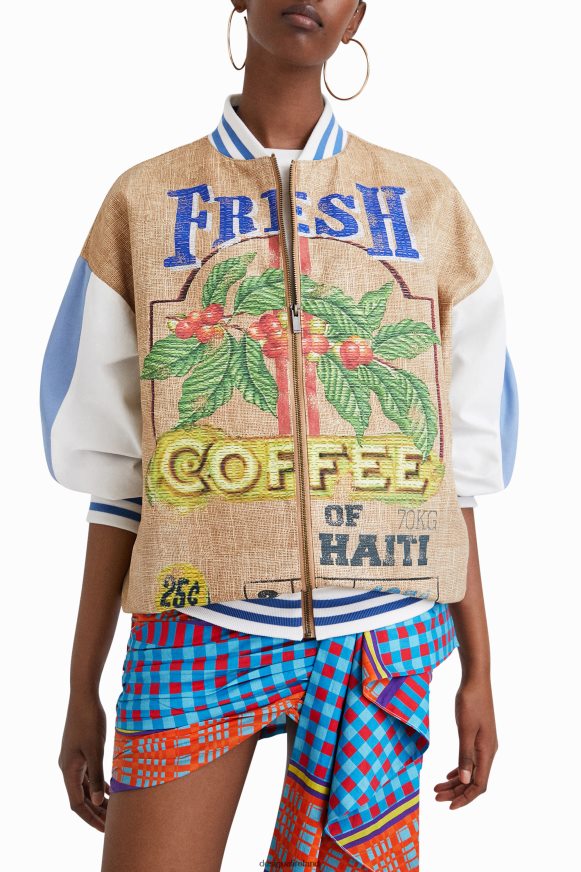 Desigual Women Stella Jean bomber jacket Clothing PFVZ0B377