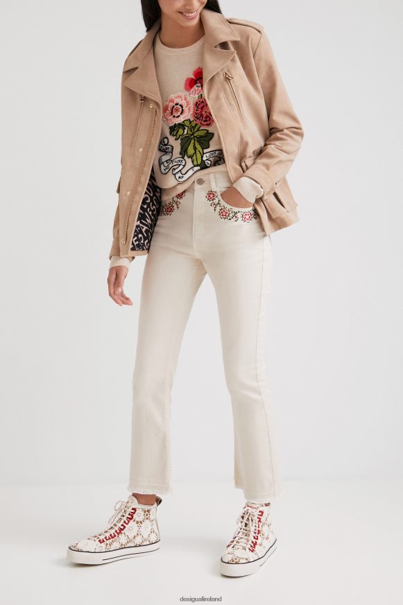 Desigual Women Straight-cut jacket with pockets Clothing PFVZ0B1076