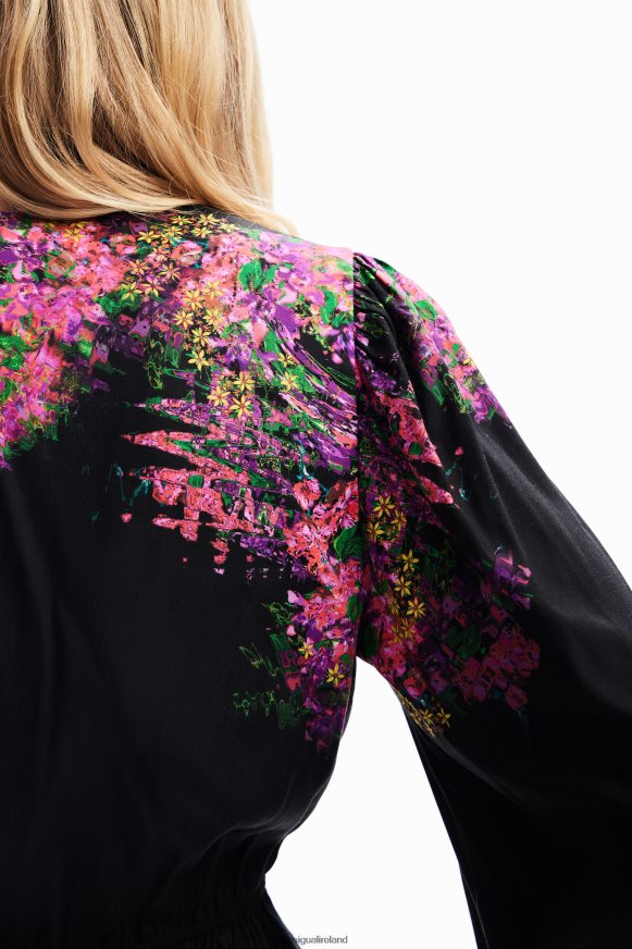 Desigual Women Digital floral wrap blouse Clothing PFVZ0B212
