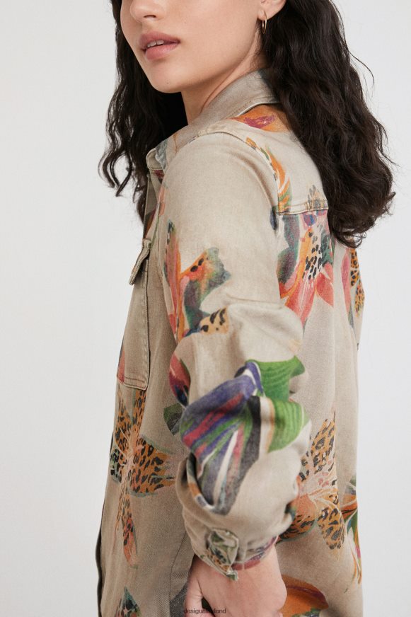 Desigual Women Floral shirt Clothing PFVZ0B1101