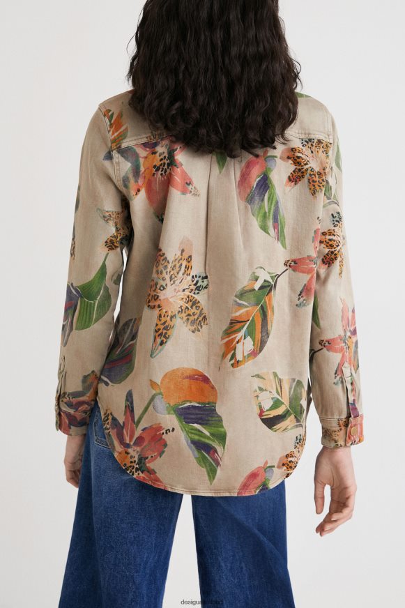 Desigual Women Floral shirt Clothing PFVZ0B1101
