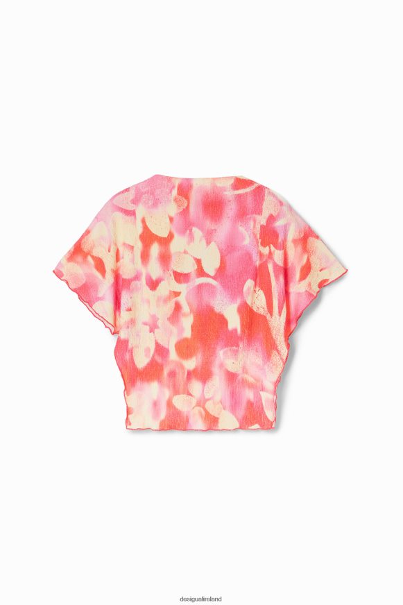 Desigual Women Floral textured blouse Clothing PFVZ0B360