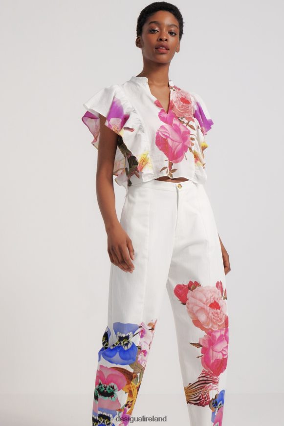 Desigual Women M. Christian Lacroix floral blouse Clothing PFVZ0B1103