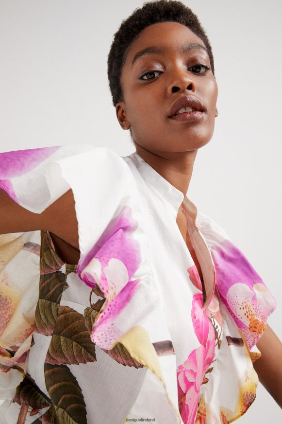 Desigual Women M. Christian Lacroix floral blouse Clothing PFVZ0B1103