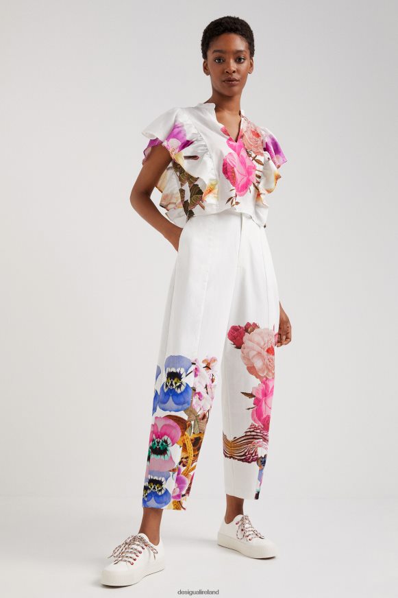 Desigual Women M. Christian Lacroix floral blouse Clothing PFVZ0B1103