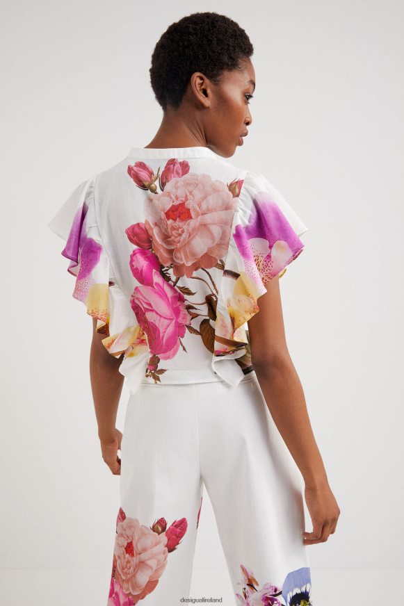 Desigual Women M. Christian Lacroix floral blouse Clothing PFVZ0B1103