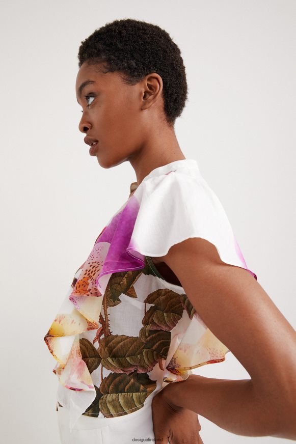 Desigual Women M. Christian Lacroix floral blouse Clothing PFVZ0B1103