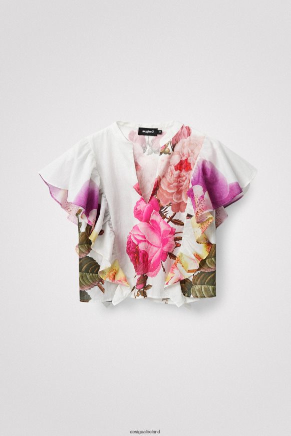 Desigual Women M. Christian Lacroix floral blouse Clothing PFVZ0B1103
