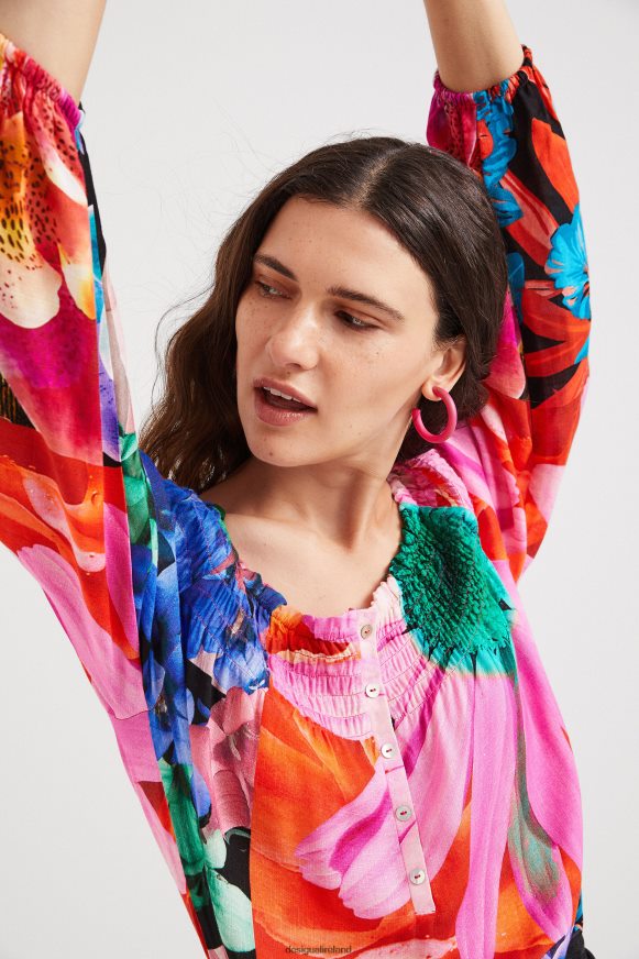 Desigual Women M. Christian Lacroix floral blouse Clothing PFVZ0B810