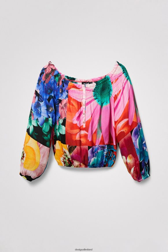 Desigual Women M. Christian Lacroix floral blouse Clothing PFVZ0B810