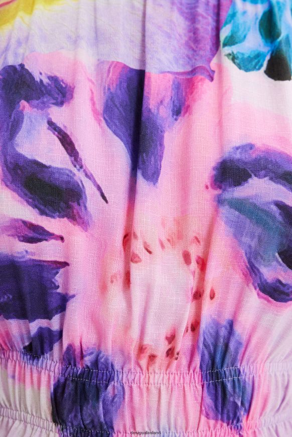 Desigual Women M. Christian Lacroix short floral blouse Clothing PFVZ0B794