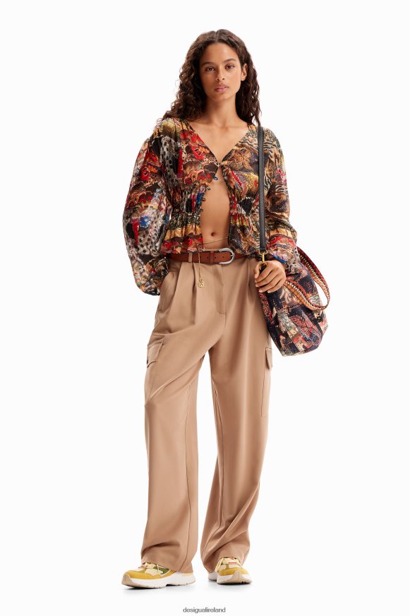 Desigual Women M. Christian Lacroix tapestry blouse Clothing PFVZ0B82