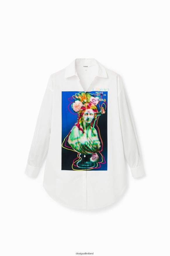 Desigual Women Oversize bust shirt Clothing PFVZ0B953