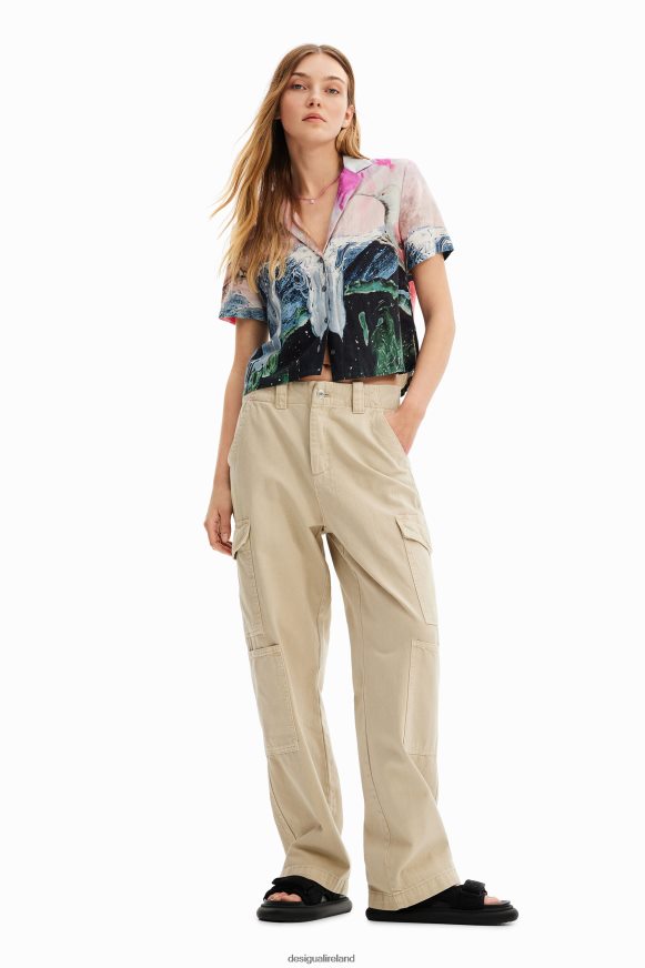 Desigual Women Short fantasy shirt Clothing PFVZ0B276