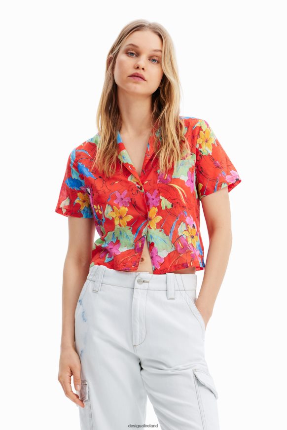 Desigual Women Short resort shirt Clothing PFVZ0B433