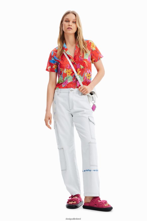 Desigual Women Short resort shirt Clothing PFVZ0B433