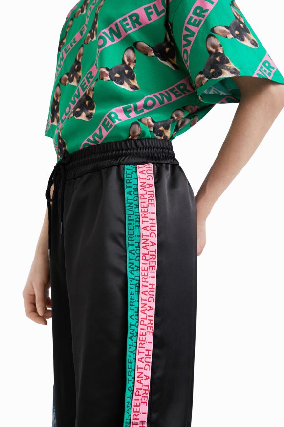 Desigual Women Johnson Hartig ribbon shorts Clothing PFVZ0B666