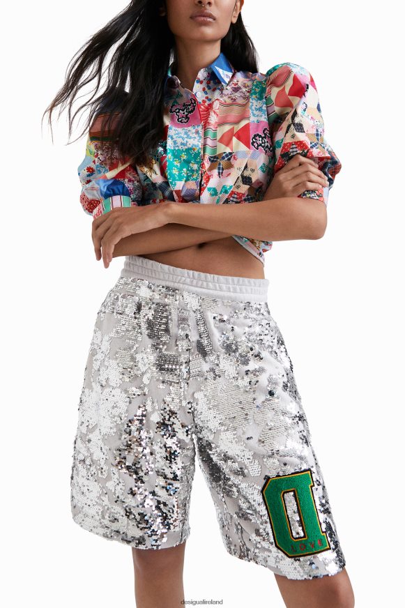 Desigual Women Johnson Hartig sequined shorts Clothing PFVZ0B734