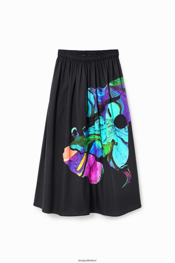 Desigual Women M. Christian Lacroix floaty midi skirt Clothing PFVZ0B147