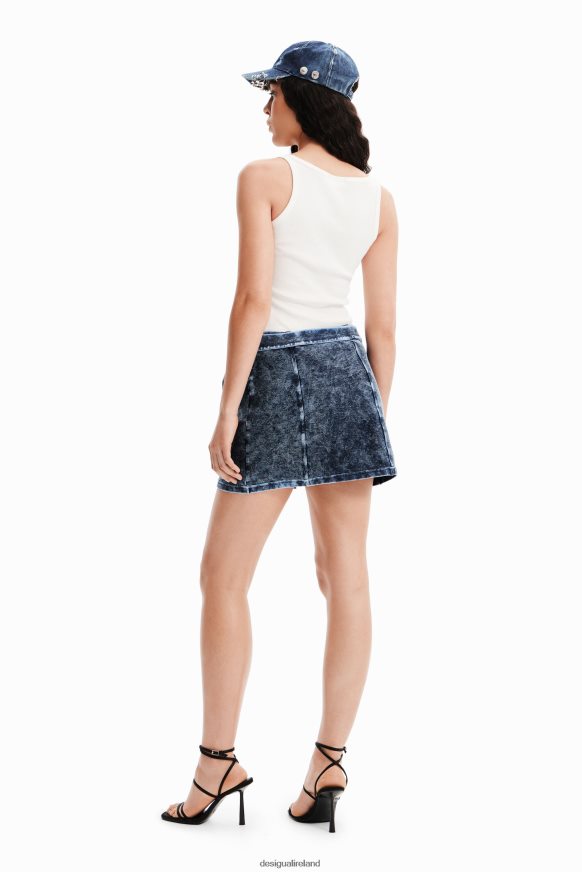 Desigual Women Nathy Peluso bum-bag mini skirt Clothing PFVZ0B871